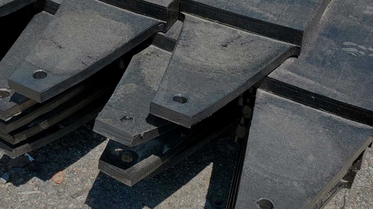 Rubber molded product