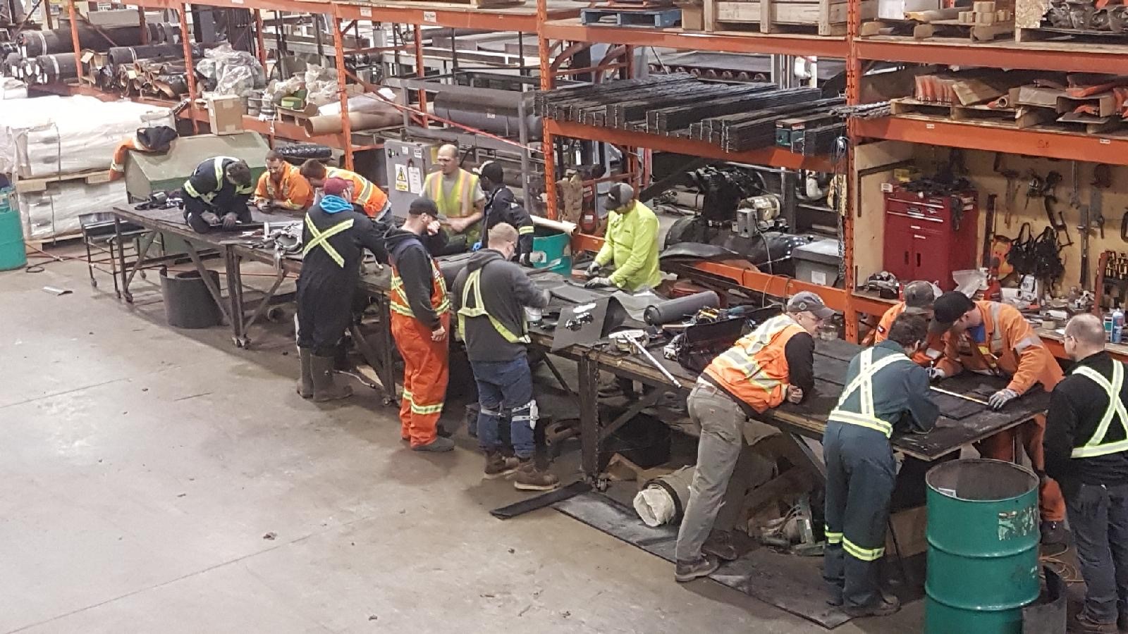 Viacore Apprenticeship Program Group of workers on the apprenticeship program