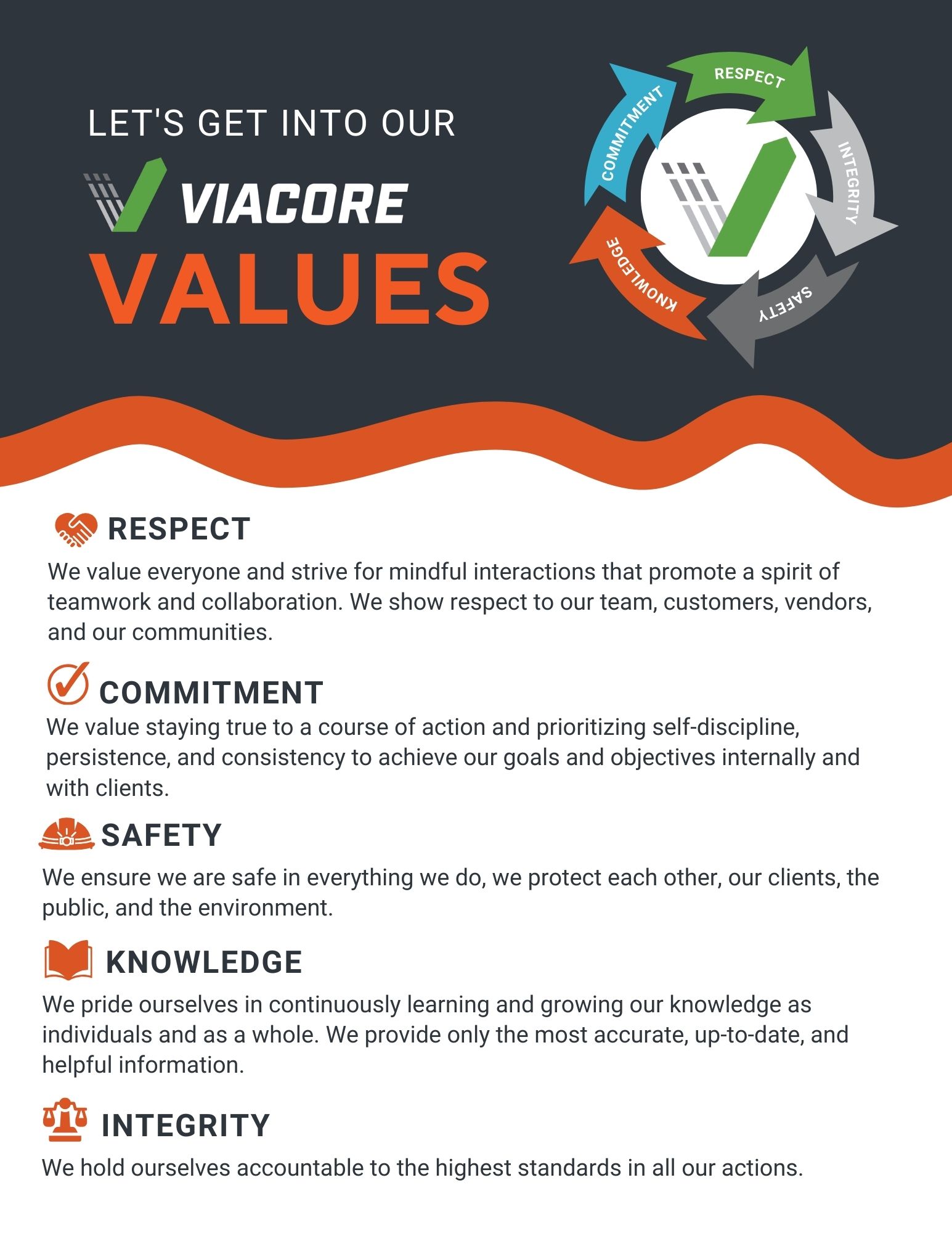 Viacore Core Values