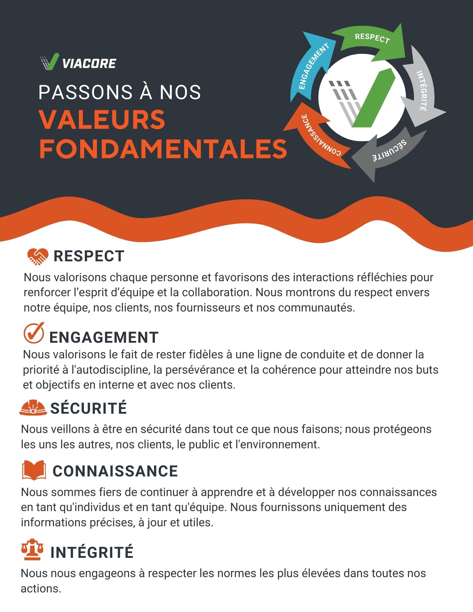 Viacore Core Values